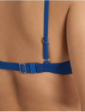 Верх купальника с пуш-ап Esotiq GOODY 40712, Цвет: синий, Размеры: 75C/80B, изображение 4