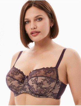 Бюстгальтер полумягкий Milavitsa 116182 джем/нюд, Цвет: джем/нюд, Размеры: 85B, изображение 4