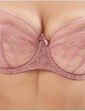 Полумягкий бюстгальтер Milavitsa 124930 камелия/нюд, Цвет: камелия/нюд, Размеры: 80C, изображение 5