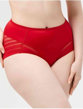 Трусы слипы высокие Milavitsa 265340 рубин, Цвет: рубин, Размеры: 5XL