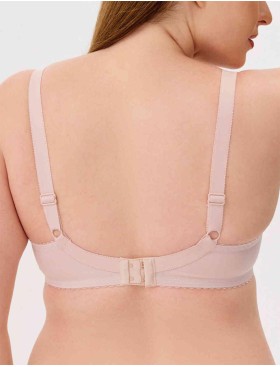 Бюстгальтер мягкий Misstyle 2503 серебристый пион, Цвет: серебристый пион, Размеры: 90F, изображение 2