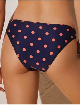 Низкие плавки в горох Ysabel Mora 82259, Цвет: синий/персиковый, Размеры: M, изображение 2