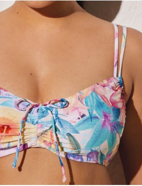 Купальник с мягкой чашкой Ysabel Mora 82305, Цвет: мульти, Размеры: 85F, изображение 4