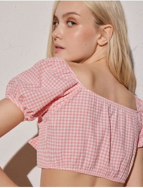 Пляжный топ Ysabel Mora 85897, Цвет: светло-розовый, Размеры: M, изображение 2