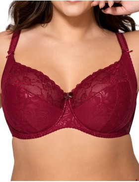 Мягкий закрытый бюстгальтер Ava MANCHE 1130 M вишня, Цвет: вишня, Размеры: 65G
