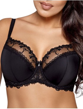 Бюстгальтер полумягкий Ava NOVATO 1030 PU черный, Цвет: черный, Размеры: 70I