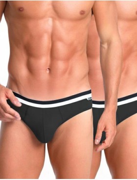 Набор мужских трусов (2 шт) Dim D05H1/2 черный, Цвет: черный/черный, Размеры: M