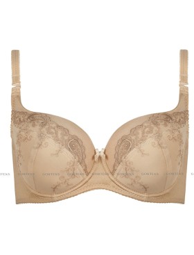 Бюстгальтер балконет Gorteks YVETTE B4 U телесный, Цвет: телесный, Размеры: 70H, изображение 8