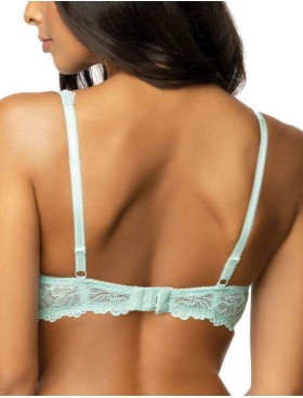 Бюстгальтер балконет тюльпан MAT CARMELA seledyn M-053-22, Цвет: аквамарин, Размеры: 65C, изображение 2