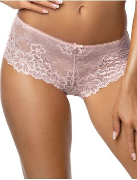 Кружевные трусы шортики MAT CARMELA jasny rozowy 053-54-2, Цвет: светло-розовый, Размеры: S