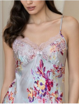 Сорочка из шелка Mia-Amore GRACE 3131, Цвет: грейс, Размеры: S, изображение 3