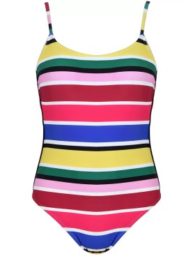 Полосатый слитный купальник Naturana 73407 CENTRAL PARK розовый/зеленый/фиолет, Цвет: розовый/зеленый/фиол, Размеры: 75B, изображение 6