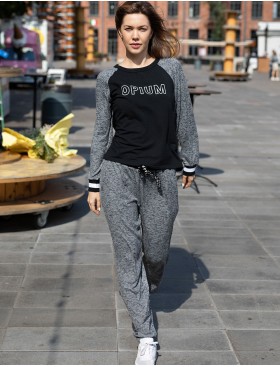 Спортивный костюм Opium M-89/P-72, Цвет: серый, Размеры: L, изображение 3