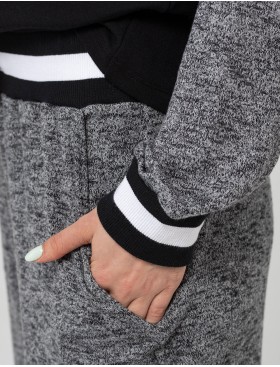 Спортивный костюм Opium M-89/P-72, Цвет: серый, Размеры: L, изображение 4