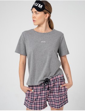 Комплект: футболка+шорты+маска Opium M-90/P-74/AF-12 серый, Цвет: серый, Размеры: L