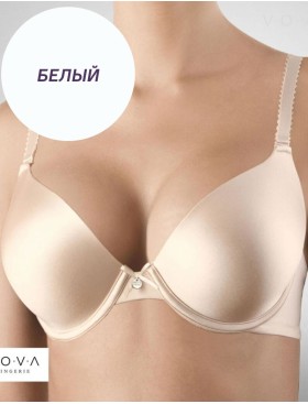 Бюстгальтер с гелевым пуш-ап VOVA VICTORIA V86236 белый, Цвет: белый, Размеры: 75E