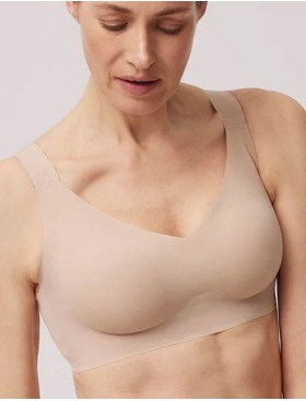 Гладкий бюстгальтер без косточек Ysabel Mora 10059 BASIC телесный, Цвет: телесный, Размеры: XL
