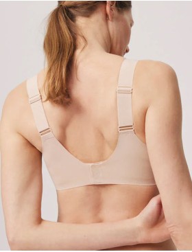 Гладкий бюстгальтер без косточек Ysabel Mora 10059 BASIC телесный, Цвет: телесный, Размеры: XL, изображение 2