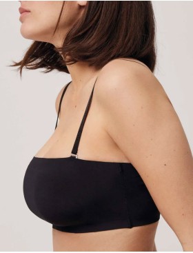 Топ бандо Ysabel Mora 10110 BASIC черный, Цвет: черный, Размеры: M, изображение 4