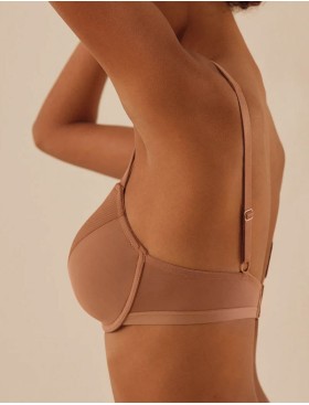 Бюстгальтер на тонком поролоне Ysabel Mora 10113 BASIC карамель, Цвет: карамель, Размеры: 70B, изображение 3