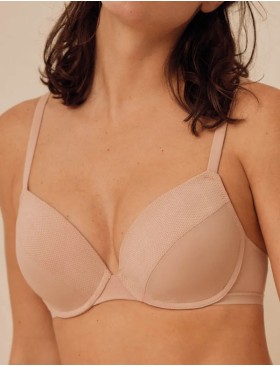 Бюстгальтер на тонком поролоне Ysabel Mora 10113 BASIC телесный, Цвет: телесный, Размеры: 70B