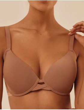 Бюстгальтер спейсер Ysabel Mora 10117 BASIC карамель, Цвет: карамель, Размеры: 80E