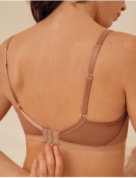 Бюстгальтер триангул без косточек Ysabel Mora 10118 BASIC карамель, Цвет: карамель, Размеры: 75B, изображение 2