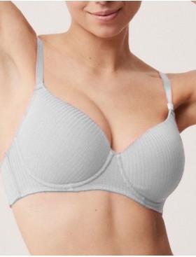 Бюстгальтер поддерживающий Ysabel Mora 10568 LINGERIE серый, Цвет: серый, Размеры: 90B