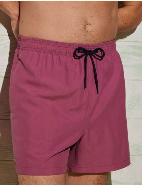 Мужские пляжные шорты Ysabel Mora 90090, Цвет: вишневый, Размеры: L