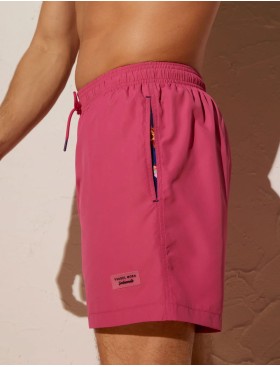 Мужские пляжные шорты Ysabel Mora 90153, Цвет: розовый, Размеры: L, изображение 3