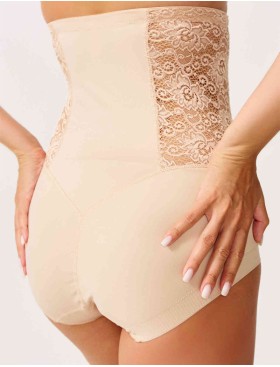 Утяжка с завышенной талией Bogema 0061 бежевый, Цвет: бежевый, Размеры: S, изображение 2