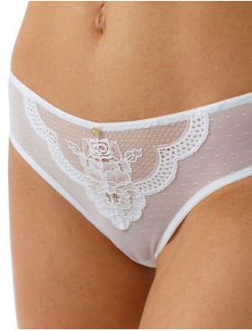 Трусы слипы Coquette Revue ROSES 65117-01, Цвет: белый, Размеры: XS