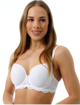 Бюстгальтер спейсер Coquette Revue ROSES 84117-01, Цвет: белый, Размеры: 90E, изображение 3