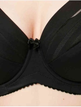 Бюстгальтер полумягкий Elli 3035 черный, Цвет: черный, Размеры: 90G, изображение 3