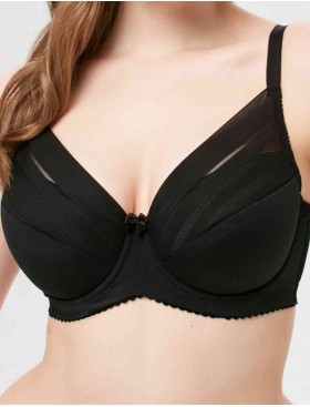 Бюстгальтер полумягкий Elli 3035 черный, Цвет: черный, Размеры: 90G