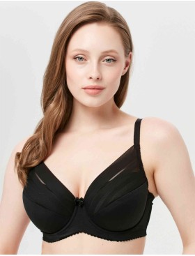 Бюстгальтер полумягкий Elli 3035 черный, Цвет: черный, Размеры: 90G, изображение 5