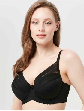 Бюстгальтер полумягкий Elli 3035 черный, Цвет: черный, Размеры: 90G, изображение 6