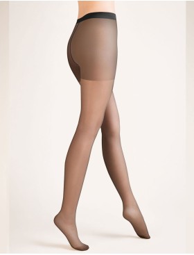 Полуматовые колготки Gabriella 105 LYCRA 20 den чёрный, Цвет: чёрный, Размеры: 2