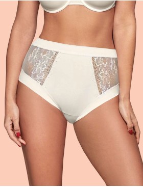 Трусы макси с кружевом Janira CHARLIZE 1032185 MAXI ivory, Цвет: ivory (крем), Размеры: M
