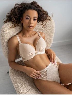 Трусы бразилиана Kris Line MISS stringshorts, Цвет: латте, Размеры: S, изображение 3