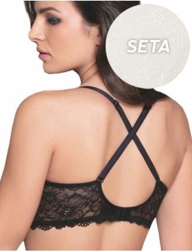 Бюстгальтер балконет Leilieve SEDUCTION C1400 seta, Цвет: seta (молочный), Размеры: 70E, изображение 2