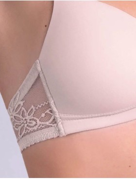 Бюстгальтер бралетт без косточек Leilieve LIBERTY C5000 tortora, Цвет: tortora (песочный), Размеры: 80B, изображение 6