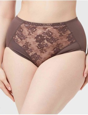 Трусы слипы высокие Milavitsa 256180 шоколадный трюф, Цвет: шоколадный трюф, Размеры: XL