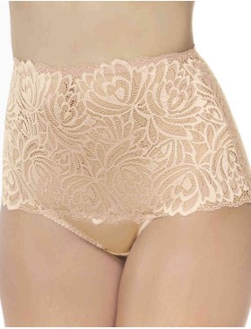 Высокие кружевные трусы бразилиана Nikol Djumon 165 28 жасмин, Цвет: жасмин, Размеры: L