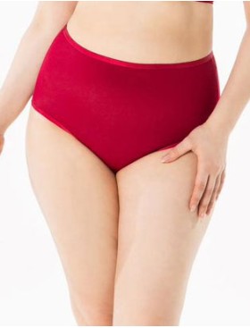 Трусы слипы высокие Sermija MARI 178-19-AK / 179-19-AK красная румба, Цвет: красная румба, Размеры: S