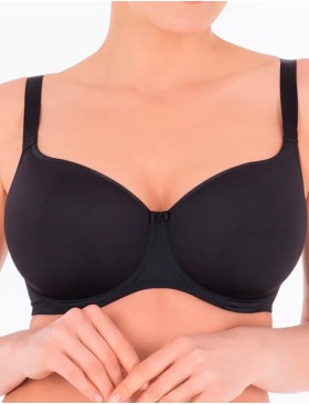 Бюстгальтер спейсер Sermija 169-16-L / 170-16-L чёрный, Цвет: чёрный, Размеры: 70G