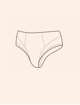 Трусы слипы с легкой утяжкой Sielei EVERYBODY 1865 nero, Цвет: nero (черный), Размеры: S, изображение 5