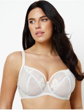 Бюстгальтер с мягкой чашкой Subtille NIKOLETTE soft светло-серый, Цвет: светло-серый+желтый, Размеры: 65K, изображение 3