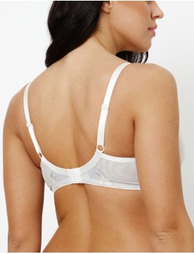 Бюстгальтер с мягкой чашкой Subtille NIKOLETTE soft светло-серый, Цвет: светло-серый+желтый, Размеры: 65K, изображение 2