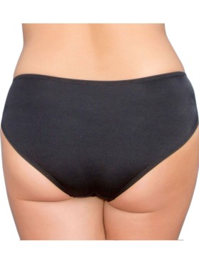 Плавки женские классические макси Akcent M004 черный, Цвет: черный, Размеры: XL, изображение 3